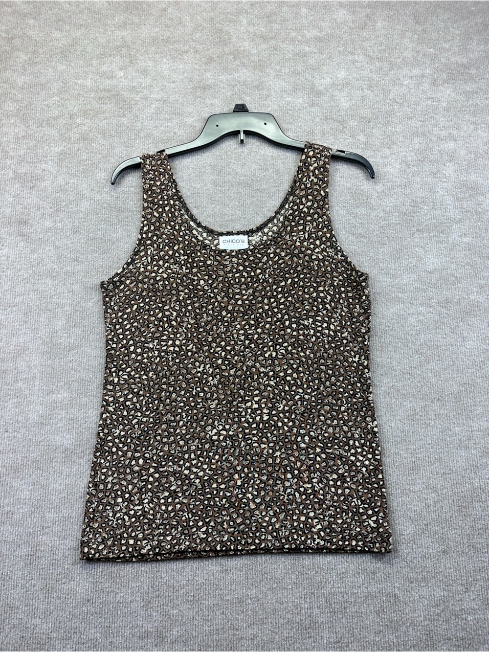 Chico’s Travelers Tank Top Size 1